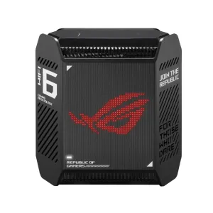 ASUS GT6 Wi-Fi 6 gejmerski ruter, AX10000, crni