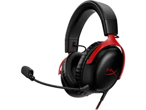 HyperX Cloud III gejmerske slušalice crno-crvene