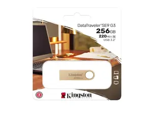 Kingston DataTraveler SE9 G3 USB Fleš Memorija 256GB Zlatna