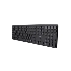 Trust Vaiya bežična multidevice tastatura crna