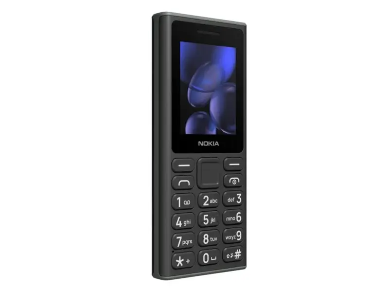 Nokia 105 (2024) Dual SIM mobilni telefon, crna
