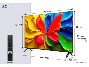 TCL 32S4K QLED HD Smart Google TV