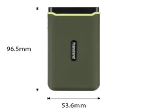 Eksterni SSD Transcend ESD380C 2TB USB 3.2 Crni