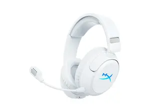 HyperX Cloud Flight 2 Wireless White - Bežične Gejmerske Slušalice Bele
