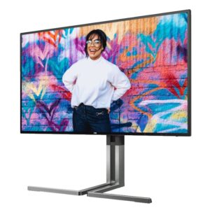 Monitor AOC U32U3CV 31.5"/IPS/3840x2160/60Hz/4ms GtG/HDMI,DP,USB, USB type C/pivot,visina/zvucnici