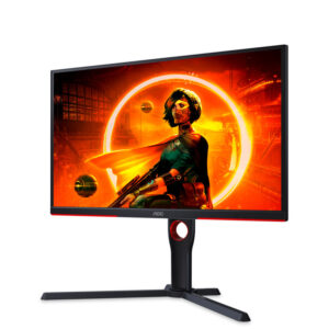 Monitor AOC 25G3ZM/BK 24.5"/VA/1920x1080/240Hz/1ms GtG/HDMIx2,DP/Freesync/Pivot,visina/crna