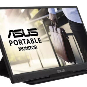 Monitor ASUS ZenScreen MB166C 15.6"/IPS/1920x1080/60Hz/5ms GtG/USB C/prenosni/crna
