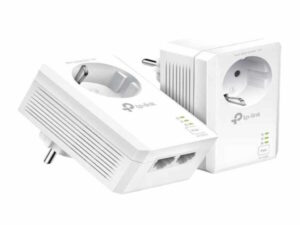 Powerline adapter TP-LINK TL-PA7017P KIT AV1000 Gigabit Pass-through Powerline Starter Kit