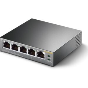 Switch TP-LINK TL-SG1005P Gigabit/5x RJ45/10/100/1000Mbps/4x PoE+/56W PoE/metalno kuciste