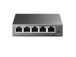 Switch TP-LINK TL-SG105E Gigabit/5x RJ45/10/100/1000Mbps/eSmart/Desktop metalno kuciste