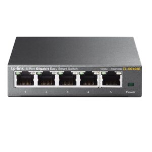 Switch TP-LINK TL-SG105E Gigabit/5x RJ45/10/100/1000Mbps/eSmart/Desktop metalno kuciste