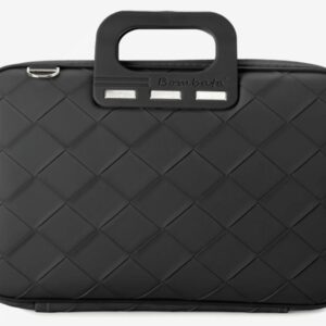 Torba BOMBATA Intrecciato 15,6/16 Black
