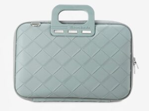 Torba BOMBATA Intrecciato 15,6/16 Light Blue / Dust