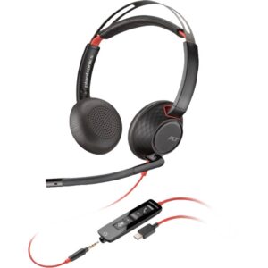 Slušalice HP Poly BW 5220 USB-C HS +3.5mmP +USB-C/A/8X231AA/crna