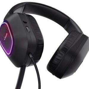 Slušalice GXT416 ZIROX LED/crna