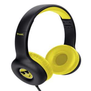 Slušalice TRUST NOUNA KIDS/3,5mm/sticker set/crna