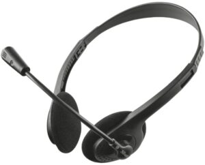 Slušalice TRUST Primo Chat Headset žicne/3,5mm+2x3,5mm/crna