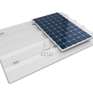 Konstrukcije za SE ANTAI za trapezni lim, mini rail, 150mm, set za 6 panela, univerzalne klampe