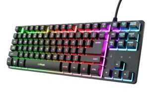 Tastatura TRUST GXT833 THADO žicna/RGB/TKL/gaming/crna