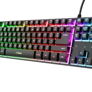 Tastatura TRUST GXT833 THADO žicna/RGB/TKL/gaming/crna