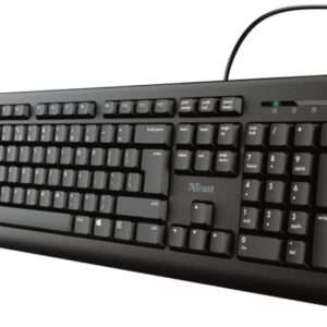 Tastatura TRUST Primo žicna/US/crna