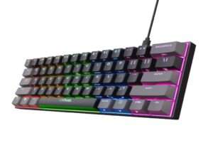Tastatura TRUST GXT867 ACIRA 60% MINI/mehanicka/Gaming/ US/crna