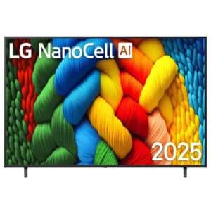 Televizor LG 75NANO80A3B/NanoCell/75"/4K Ultra HD/smart/webOS 25/crna