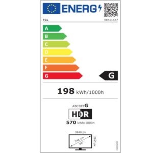 Televizor TCL 98X11K/MiniLED/98"/4K/144Hz/Google TV/Bang&Olufsen/crna