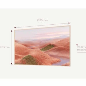 Televizor TCL 75A300W/QLED/75"/4K UHD/144Hz/Matte Screen/"Ai" Art/Google TV/frame