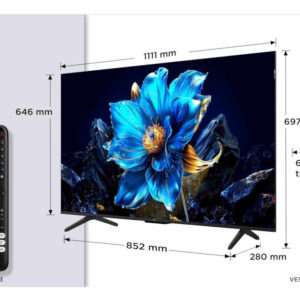 Televizor TCL 50P7K/QLED/50"/4K UHD/60Hz/Google TV/crna