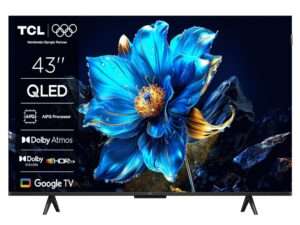 Televizor TCL 43P7K/QLED/43"/4K UHD/60Hz/Google TV/crna