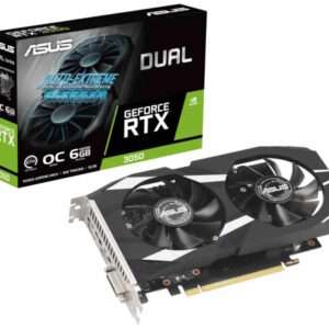 Graficka karta ASUS DUAL-RTX3050-O6G NVD/6GB/GDDR6/96bit/crna