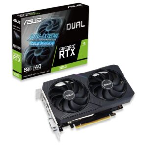 Graficka karta ASUS RTX3050 DUAL-RTX3050-O8G-V2 NVD/8GB/GDDR6/128bit/crna