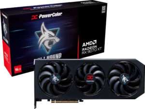 Graficka karta POWERCOLOR RX 9070 XT  Hellhound AMD/16GB/GDDR6/256 bit/crna