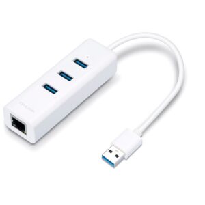 Adapter TP-LINK UE330 USB 3.0 to RJ-45 Gigabit Ethernet Network/1x LAN/3x USB 3.0 Hub