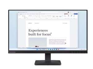 Monitor LENOVO L24-4e 23.8 "/IPS/1920x1080/100Hz/4ms/HDMI, VGA/crna