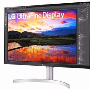 Monitor LG 32UN650K-W 31.5"/IPS/3840x2160/60Hz/5ms GtG/HDMIx2,DP/VESA/visina/zvucnici/srebrna