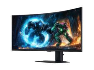 Monitor SAMSUNG LS40FG750EUXEN 40"/VA,zakrivljen/5120X2160/165Hz/1ms/HDMIx2,DP,USB/Freesync/crna