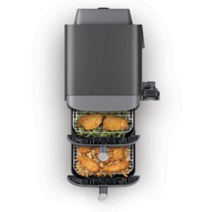 Air fryer NINJA SL451EU 6u1/dupla korpa/2470W/9.5L/siva