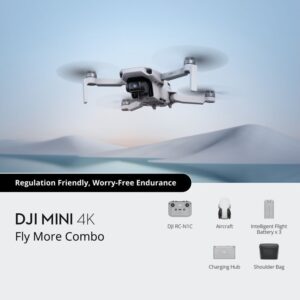 Dron DJI Mini 4K Fly More Combo (EU)