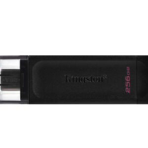 USB memorija KINGSTON DT70/256GB/DataTraveler/3.2/crna