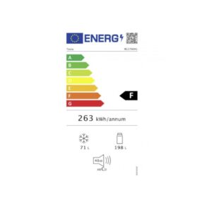 Frižider TESLA RC2600HE kombinovani/samootapajuci/F/191L+71L/55x56x180cm/bela