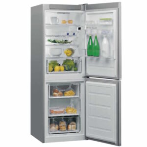 Frižider WHIRLPOOL W5 721E OX 2 samostojeci/kombinovani/E/197L+111L/inox