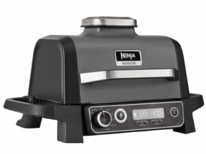 Gril NINJA OG701EU Woodfire Electric Outdoor BBQ Grill & Smoker/2400W/crna