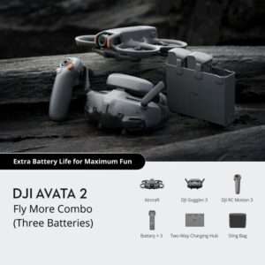 Dron DJI Avata 2 Fly More Combo (Three Batteries)