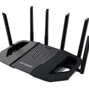 Bežicni ruter ASUS TUF-BE6500 Wi-Fi 7/BE6500/5764 Mbps/688 Mbps/USB3.2/6 eksternih antena/crna