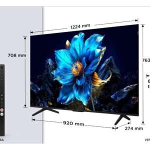 Televizor TCL 55P7K/QLED/55"/4K UHD/60Hz/Google TV/crna
