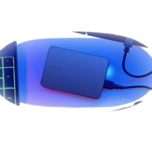 Hard disk TOSHIBA Canvio Gaming HDTX210EK3AAH eksterni/1TB/2.5''/ USB 3.2 dark grey metallic