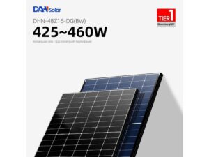 PV modul DAH Solar,460W,48Z16/DG(BW),N Tip,1000mm