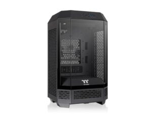 Kucište THERMALTAKE THE TOWER 250 Mini Tower/mini-ITX/kaljeno staklo/bez napajanja/crna